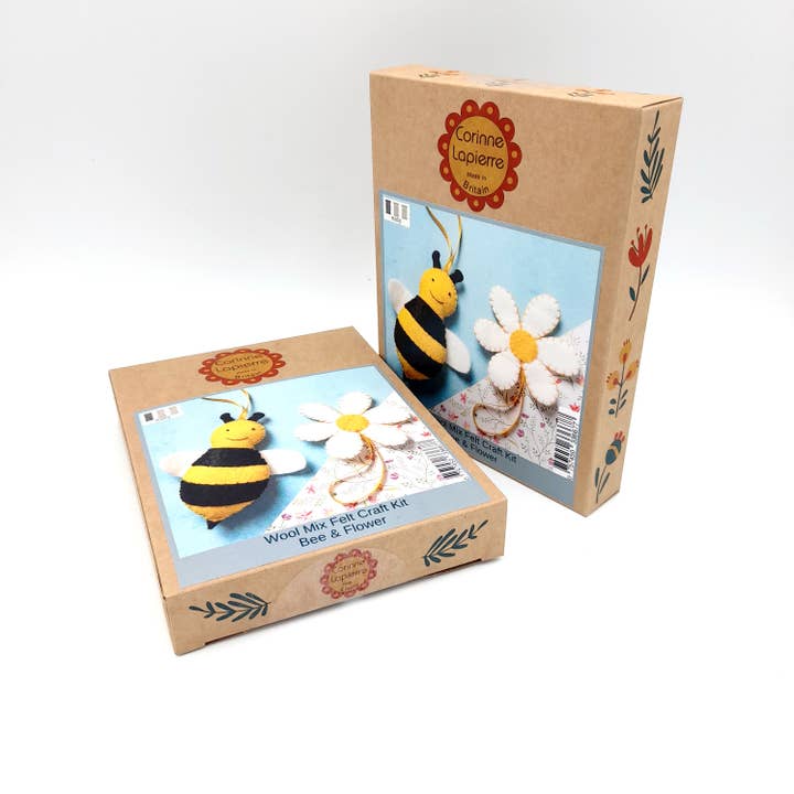 Corinne Lapierre Limited - Bee & Flower Felt Craft Mini Kit