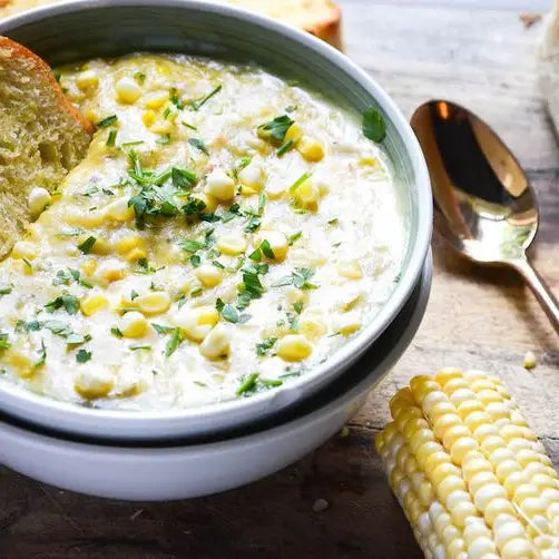 Santa Barbara Soups: Fresh, Healthy, Ready-to-Eat Meals - Corn Chowder - Perfect for Gifting!