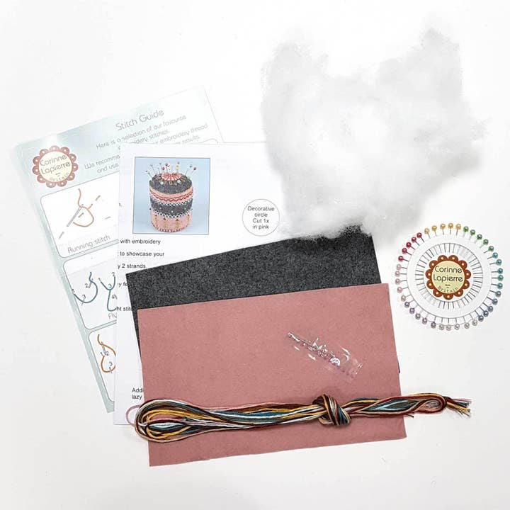 Corinne Lapierre Limited - Sewing Pouch Felt Craft Kit