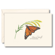 Earth Sky + Water - Monarch Butterfly on Goldenrod