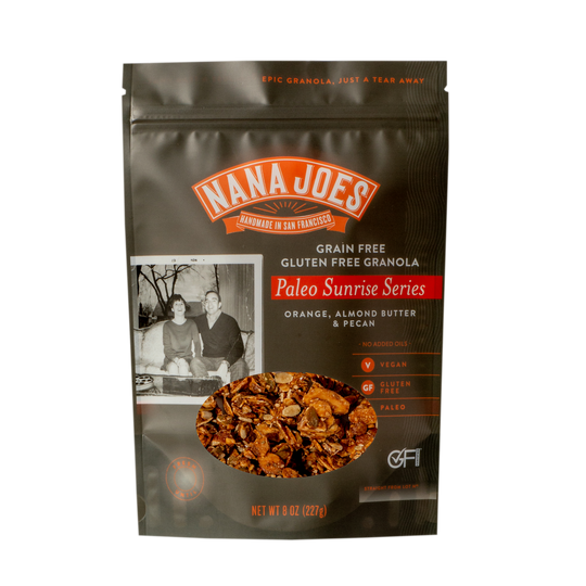 Nana Joes Granola - Paleo Sunrise Series: Orange, Almond Butter & Pecan