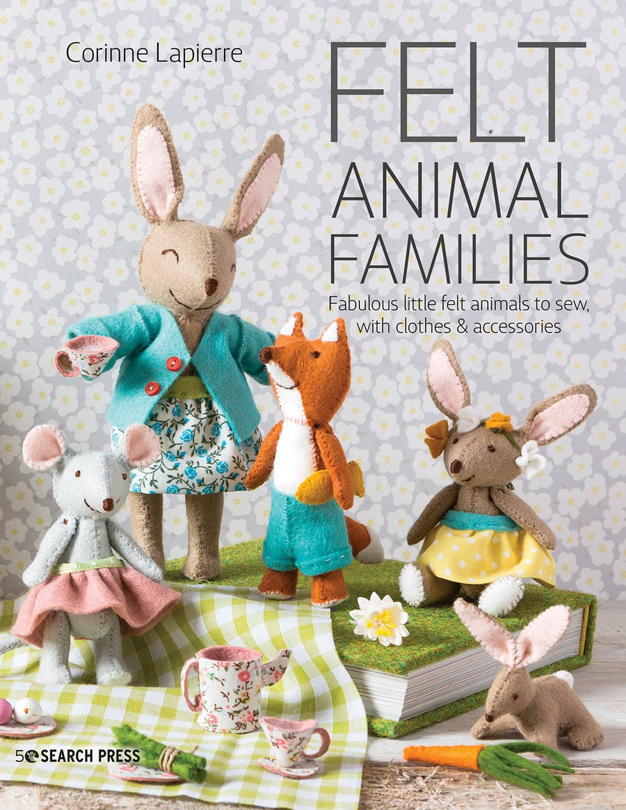 Corinne Lapierre Limited - Felt Animal Families Book