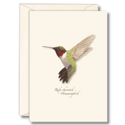 Earth Sky + Water - Ruby-throated Hummingbird