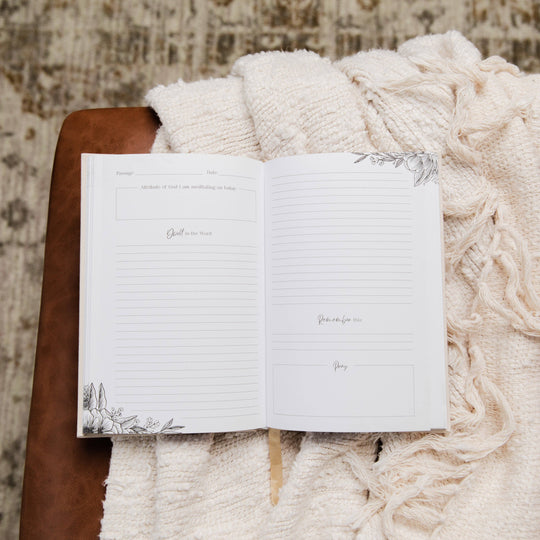 The Daily Grace Co - Dwell in the Word Journal | 200 Pages for Daily Scripture Reflection