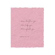 Paper Baristas - "Strengthen you Help you Uphold you" Religious Greeting Card