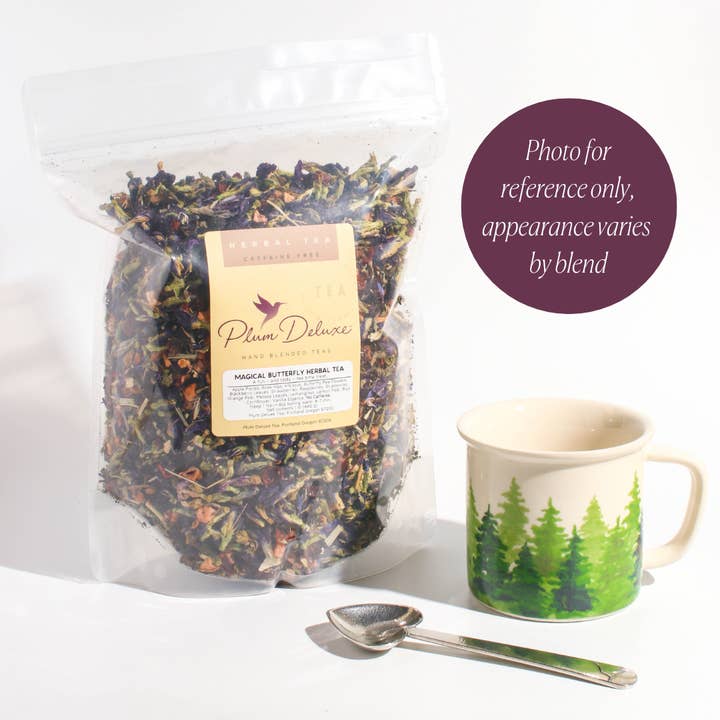 Plum Deluxe Tea - Blackberry Mojito Spearmint Lime Black Tea