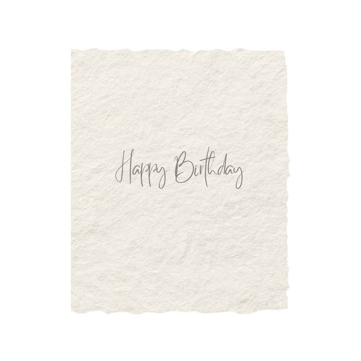 Paper Baristas - Happy Birthday Card