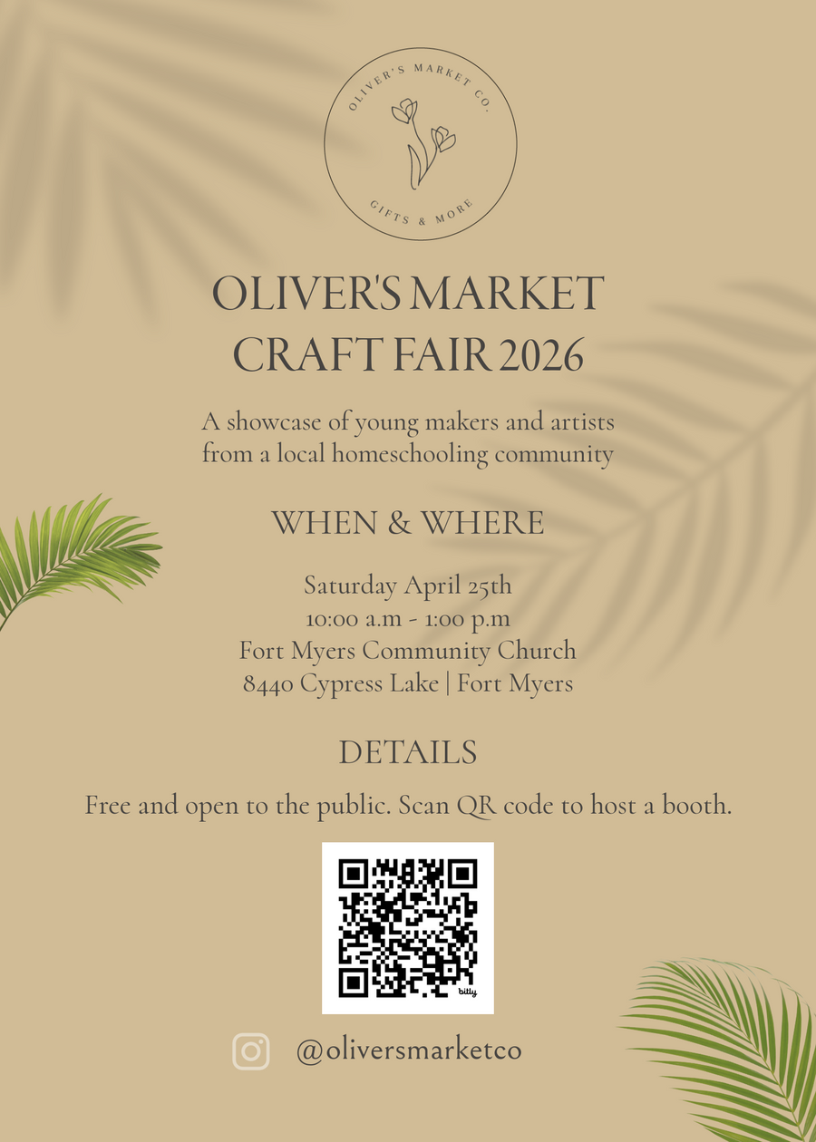 2026 Oliver's Market Co Craft Fair