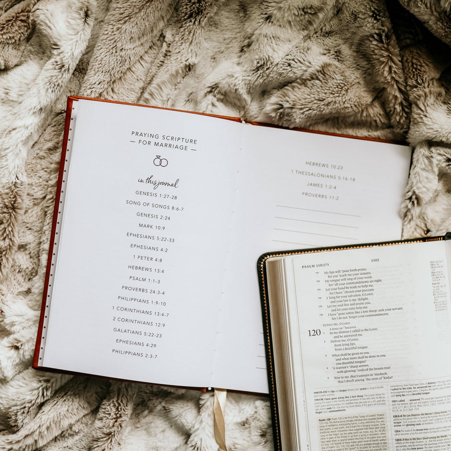 The Daily Grace Co - Praying Scripture for Marriage Journal