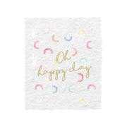 Paper Baristas - "Oh Happy Day" Birthday Celebration Friend Greeting Card