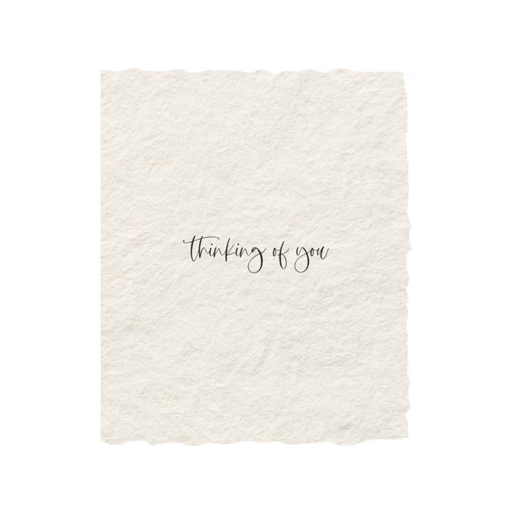 Paper Baristas - Thinking of You Card