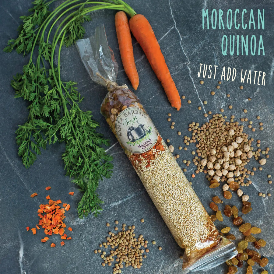Santa Barbara Soups: Fresh, Healthy, Ready-to-Eat Meals - Moroccan Quinoa - Perfect for Gifting!