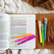 The Daily Grace Co - Scented Gel Bible Highlighters | 6-Pack with Color-Coding Tips Card