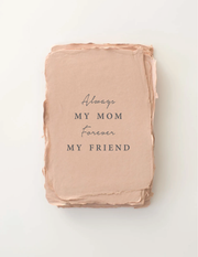 Paper Baristas - "Always My Mom, Forever My Friend" Mother's Day Card